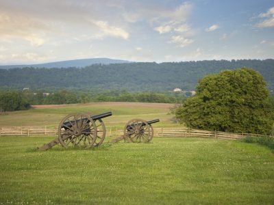 Civil War Cannons at Antietam National Battlefield